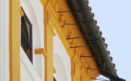 sustituir canalones en edificio antiguo en Lerma, Burgos